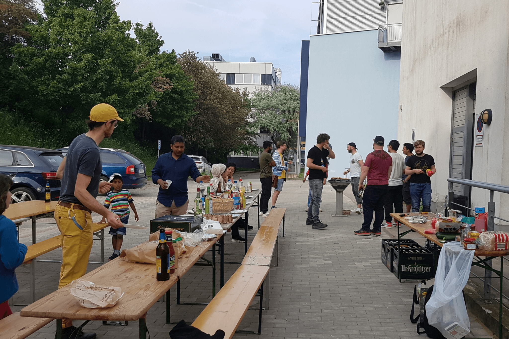 Barbecue at IPHT: Exchange across institute boundaries